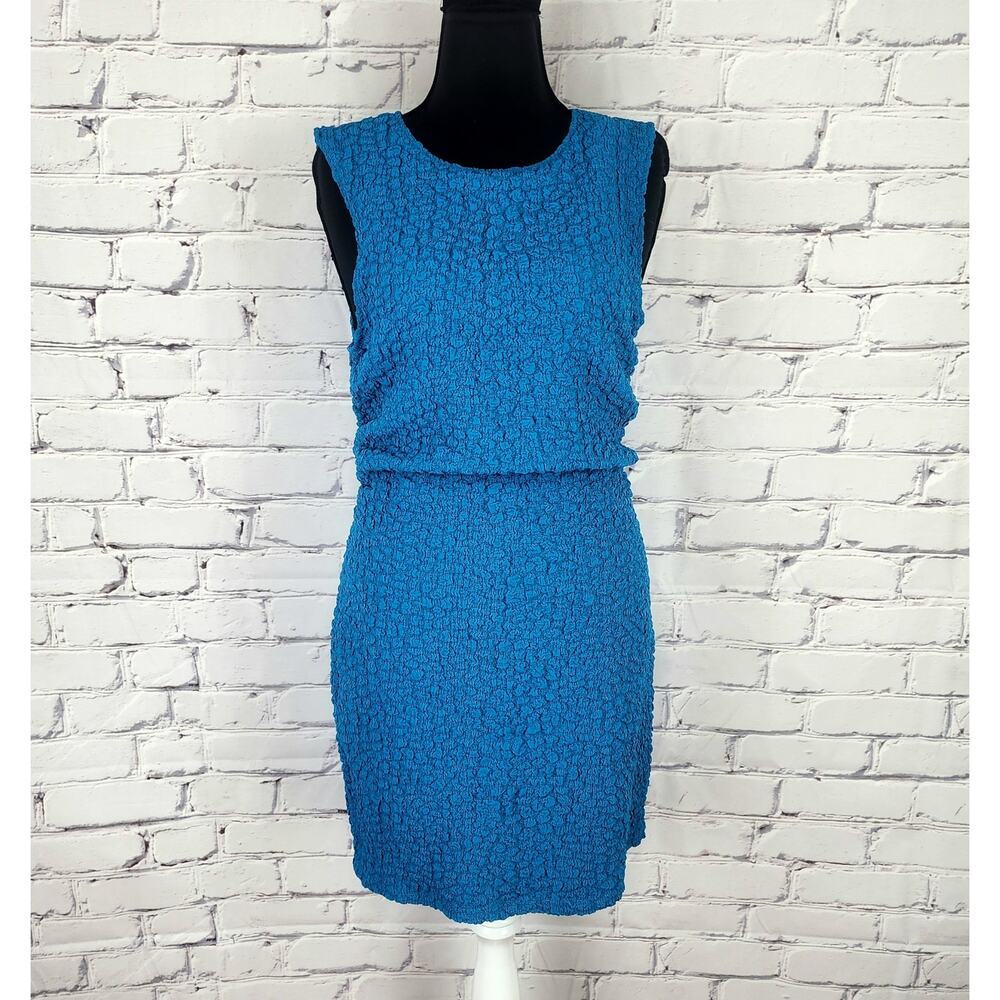 NWT By Anthropologie Textured Mini Shift Dress womens size XL